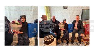 Община Джебел: Цветя, торта, подаръци и най-сърдечни пожелания за здраве и дълголетие получи Фатме Ахмед