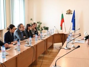 РЪКОВОДСТВОТО НА БЪЛГАРСКИЯ ЧЕРВЕН КРЪСТ СРЕЩА С МИНИСТЪРА НА ТРУДА И СОЦИАЛНАТА ПОЛИТИКА БОРИСЛАВ ГУЦАНОВ